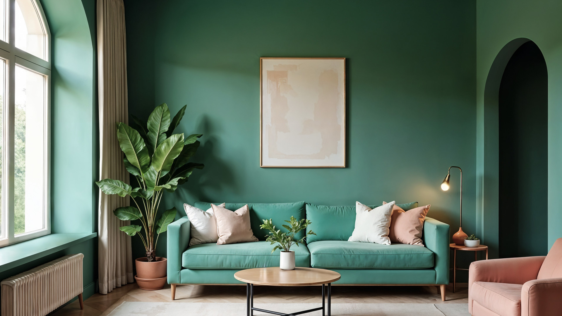 Déco de salon : le vert, la tendance du moment